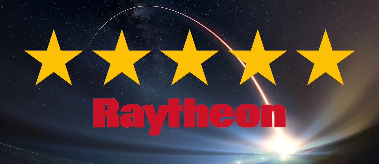 5 Star Award from Raytheon
