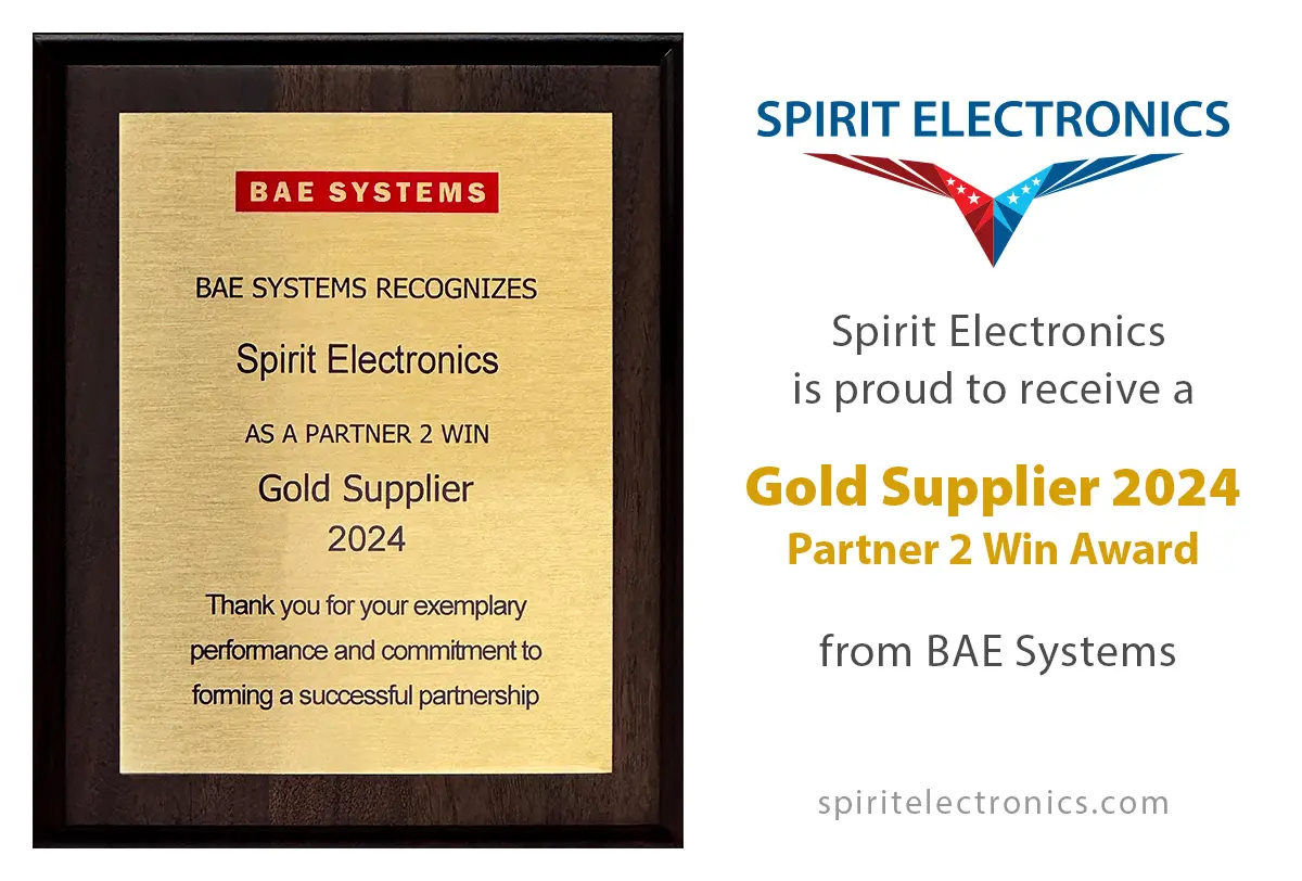 BAE Gold Supplier award
